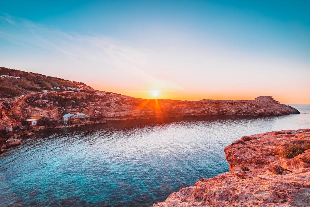 Ibiza coucher de soleil